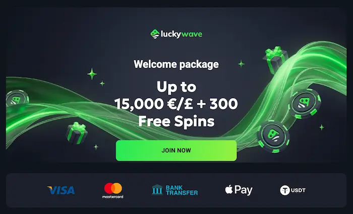 LuckyWave Casino UK LuckyWave Casino UK banner